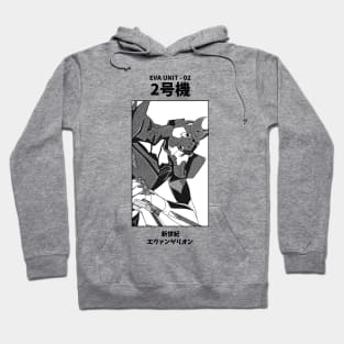 Eva Unit - 02 Neon Genesis Evangelion Hoodie